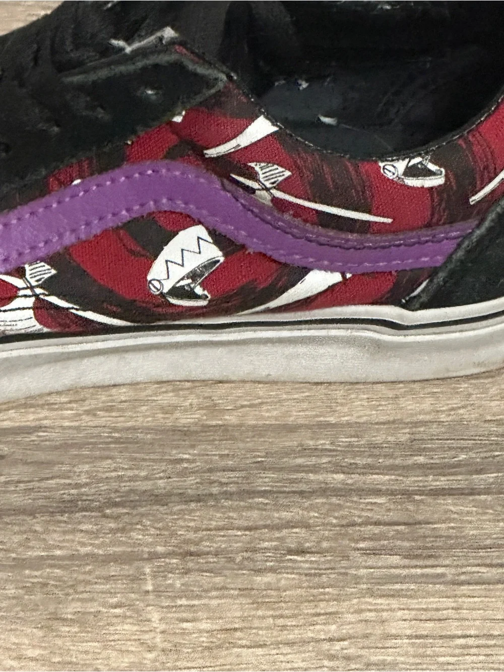 VANS Old Skool x The Nightmare Before Christmas Lock Shock and Barrel W. 5.5 M 4